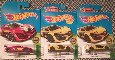 2016 Hot Wheels Renault Sport RS 01 ( lot of four ) NIP - Image 1 of 4