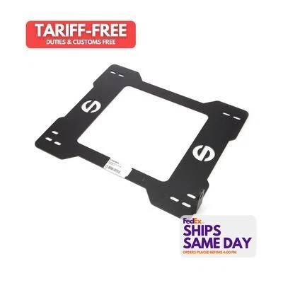 Sparco 600SB052L, uno para montaje de asiento LH 74-98 PORSCHE 911 acero negro rendimiento Foto 1 de 4