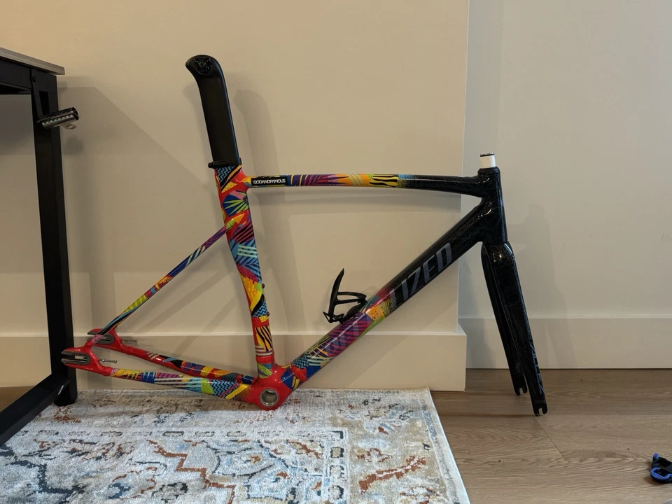 Quadro de trabalho Allez Sprint Track tamanho 56 raro - Imagem 1 de 4