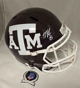 Myles Garrett signierter Texas A&M Aggies Full Size Replica Helm Beckett Autogramm - Bild 1 von 5
