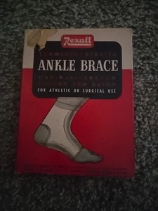 Vintage Rexall Seamless Ankle Brace - Picture 1 of 5