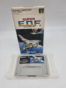 Super E.D.F. No Manual Super Famicom Japan Used - Picture 1 of 7