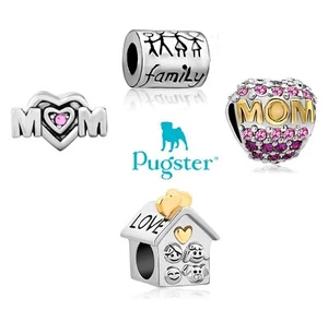 Pugster brand beads for European style charm bracelets Mom, House, Family theme - Picture 1 of 10