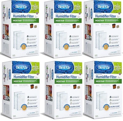 BestAir E2R 2 Count Humidifier Wick Filter for Emerson Sears Kenmore - Pack of 6 - Image 1 of 4