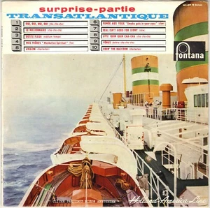 COMPILATION "SURPRISE PARTIE TRANSATLANTIQUE" POP LATIN JAZZ 25 CM 1959 FONTANA - Picture 1 of 2