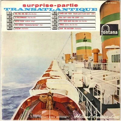 COMPILATION "SURPRISE PARTIE TRANSATLANTIQUE" POP LATIN JAZZ 25 CM 1959 FONTANA - Photo 1/2