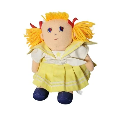 Vintage Royal Caribbean Cruise Ship Plush Doll Yellow Hair Yellow Sailor Outfit - Image 1 of 4
