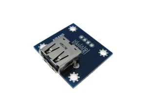 Placa de ruptura conector hembra HQ USB 2.0 tipo A cabezal de 2,54 mm - Imagen 1 de 1