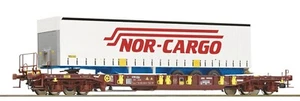 Roco HO 76222 Pocket wagon T3 + Nor Cargo - Picture 1 of 1