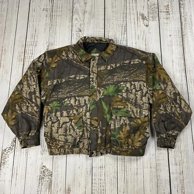 CHAQUETA DE CAMUFLAJE DE COLECCIÓN NOROESTE TERRITORIO TREBARK BIGWOODS AISLADA CAZA TALLA XL Foto 1 de 4