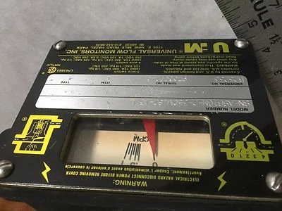 UFM SN-ASB1GM-2-350V.82-A3WL UNIVERSAL FLOW METER MONITOR 0-1GPM 1/4" NPT,AM - Image 1 of 4