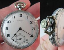 NEW YORK STANDARD pocket watch NICKELOID KEYSTONE case 10s 15j