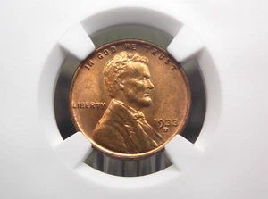 1933 "D" Lincoln WHEAT Cent Penny 1c NGC MS65 RD #040 *RED* Gem Unc BU ECC&C Inc - Picture 1 of 4