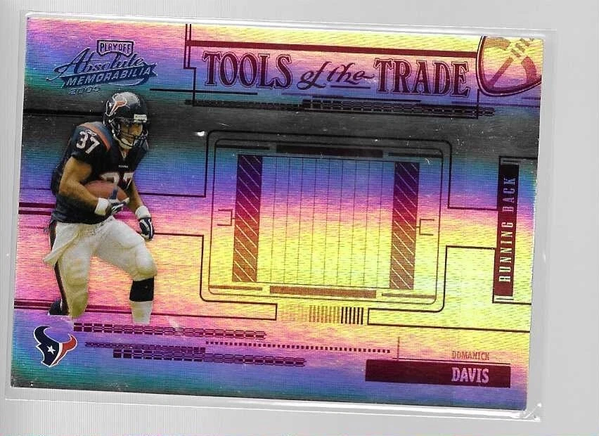 DOMANICK DAVIS 2005 ABSOLUTE MEMORABILIA TOOLS OF THE TRADE SPECTRUM #TT-26 /50 - Image 1 of 1