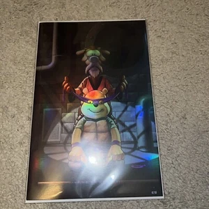 Do You Pooh TMNT Donatello and Splinter AP4 Chrome Foil Variant #4/10 - Bild 1 von 6