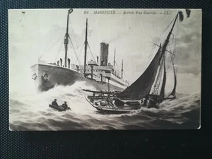 CPA 13 MARSEILLE - Arrivée d'un Courrier - Imagen 1 de 2