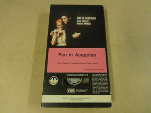VHS VIDEO / ELVIS PRESLEY - FUN IN ACAPULCO ( ELVIS, URSUAL ANDRESS, PAUL LUKAS - Foto 1 di 2