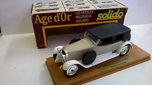 SOLIDO 1:43 DIE CAST AUTO HISPANO SUIZA 1926 DECOUVRABLE BEIGE ART 1162 - Foto 1 di 1