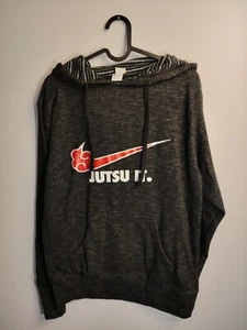 Jutsu It Naruto sasuke nube roja signos anime Funny sudadera con capucha para hombre negra S - Imagen 1 de 5
