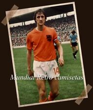 Camiseta Holanda mundial 1974 Cruyff 