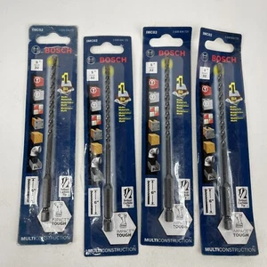 Lot of 4 BOSCH IMC02 5/32" Impact Tough Multi Construction 6” Drill Bit NEW - Picture 1 of 4