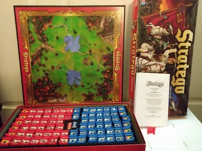 Vintage 1996 Milton Bradley Stratego Game - Screen Missing & Wrong Side Stickers - Image 1 of 4