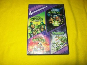 TEENAGE MUTANT NINJA TURTLES TNMT DVD MOVIE II SECRET OOZE III IN TIME DVD 1 - 4 - Picture 1 of 1