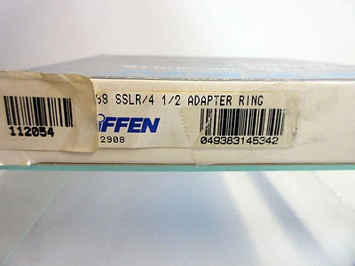  New Tiffen 98SSLR 4.5" Adapter Ring  - Image 1 of 4