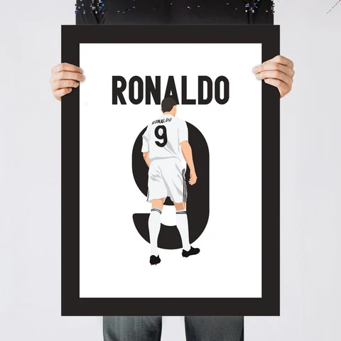 Cristiano Ronaldo CR7 Presentation, Real Madrid Print/Poster/Wall-Art [Part 3/3] Cover