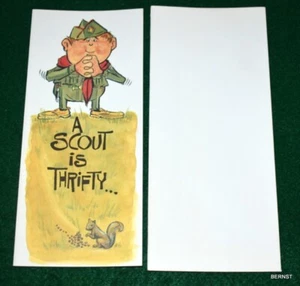 Boy Scout - Tarjeta de felicitación 1968 - Imagen 1 de 3