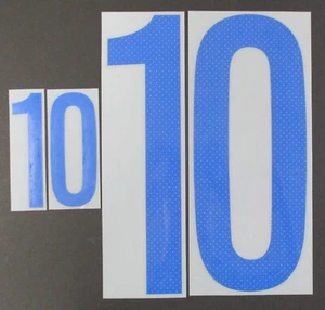 2014 2015 OFICIAL IDENTIFICACIÓN DEPORTIVA GRECIA LOCAL AZUL JUGADOR CAMISETA NÚMEROS - Imagen 1 de 12