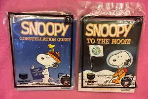 2 Books SNOOPY CONSTELLATION QUEST & TO THE MOON HappyMeal Reader 1 & 2 FreeShip - Picture 1 of 20