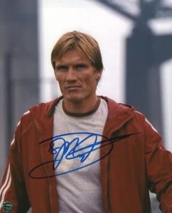 Foto original autografiada de Dolph Lundgren 8x10 LOA TTM - Imagen 1 de 3