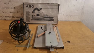 AEG Präzisionssägewerk PC 300 mit Tauchkreissäge TKS 42 und Anschlagwinkel - Bild 1 von 10