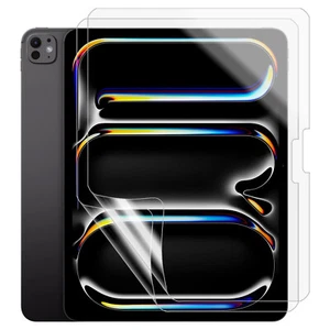 2pcs Soft Pet Film Screen Protector for Apple iPad PRO 13 Inch M4 7th Gen 2024 - Picture 1 of 7