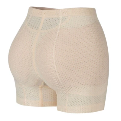 Calcinha modeladora de quadril levantador de bumbum cueca acolchoada sem costura - Imagem 1 de 4