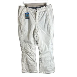 Columbia modern mountain 2.0 waterproof pants in white ladies size 1X outdoors - Picture 1 of 12