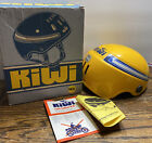 Vtg KIWI K15 Bicycle Helmet Sz Med Original Box Good Condition Yellow Rare 550g