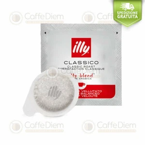 200 Cialde illy Carta 44mm Universali TOSTATO CLASSICO illy Cialde Caffè - Foto 1 di 8