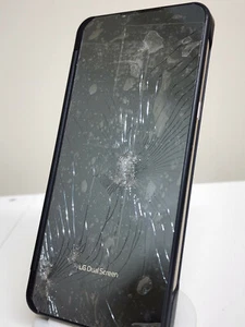 Funda LG Doble Pantalla para LG V60 ThinQ 5G - Modelo LM-V605N - Negra (Justa) - Imagen 1 de 5