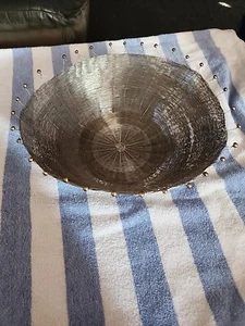 Michael Aram wunderschöne handgefertigte Künstlerschale gedrehter Metalldraht moderne Skulptur - Bild 1 von 11