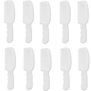 10 Pack Wahl Flat Top Comb White #3329-100 - Picture 1 of 2