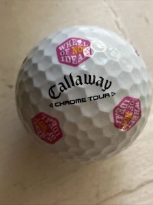 1 Callaway (Chrome Tour) - Wheel of Not Ideal Golf Balls Baseball Bat - Picture 1 of 4