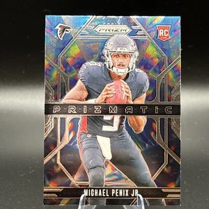 2024 Panini Prizm Michael Penix Jr. Prizmatic Rookie Card RC Falcons - Picture 1 of 2