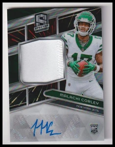 2024 Panini Spectra #214 Malachi Corley Rookie Patch Auto RPA Hyper #/60 - Picture 1 of 2