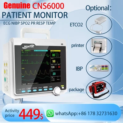 Monitor paziente CMS6000 ICU 6 Monitor multiparametrico dei segni vitali CONTEC - Image 1 of 4