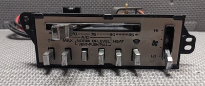 1981-1989 OEM Mopar Heater HVAC A/C Control Chrysler Dodge Plymouth OEM SILVER - Image 1 of 4