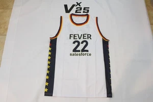 NUEVO Jersey Para Hombre Indiana Fever Caitlyn Clark Home Blanco/Azul Talla Mediana - Imagen 1 de 7