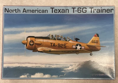 T-6G Texan Trainer - 1/48 Scale Testors Unassembled Kit#48-013 - w/ Aftermarket - Image 1 of 4