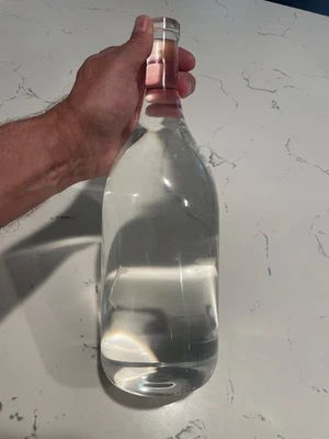 Vintage Solid Acrylic Decorative Wine Bottle - Image 1 of 4